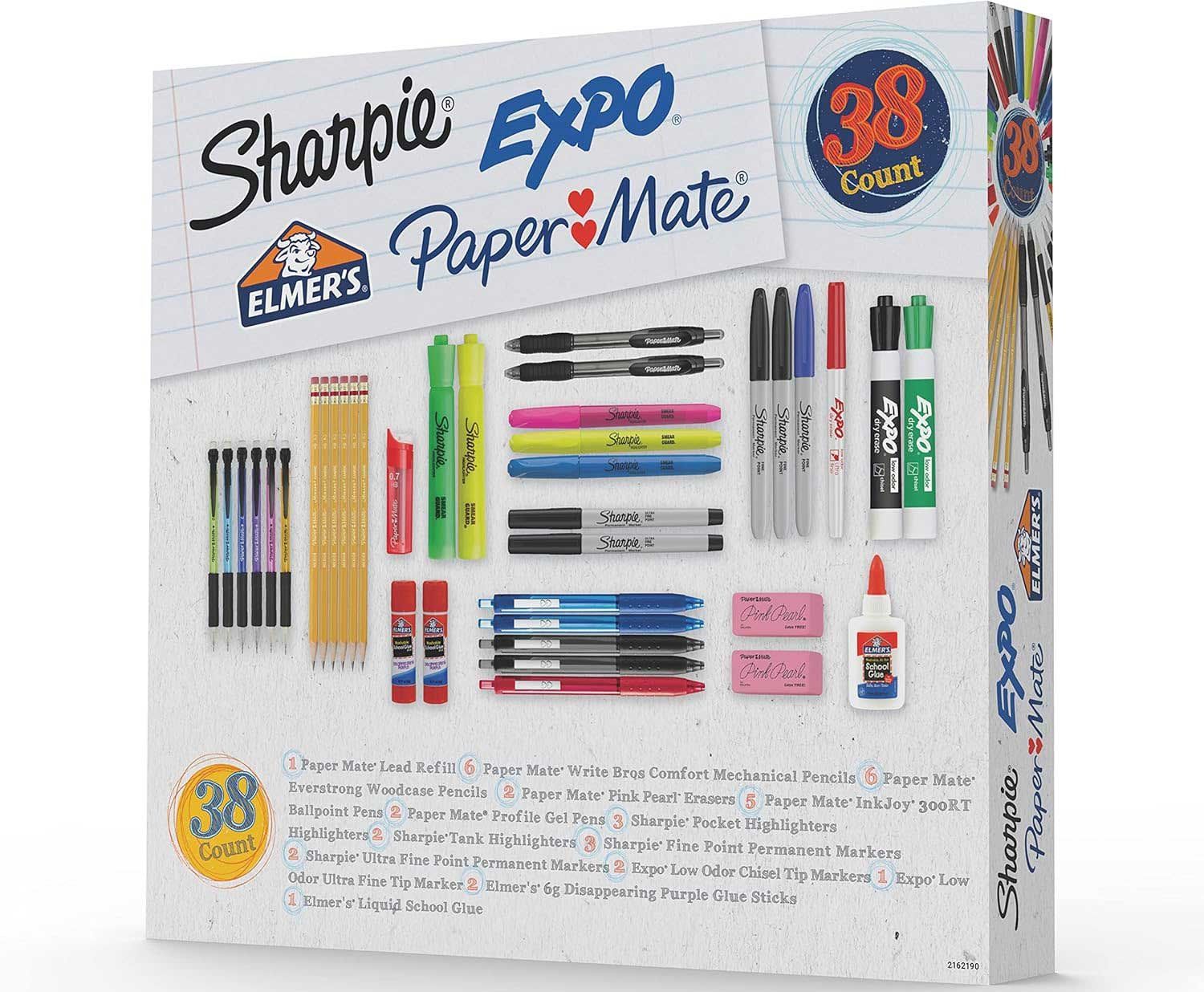 Sharpie Back To School 38 Pieces Deal