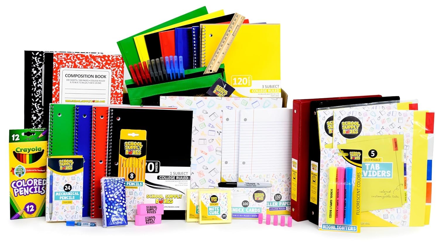 Ultimate High School and College Bundle | 1 Box - 93 Pieces
